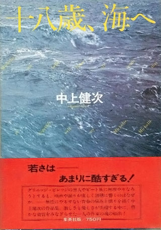 中上健次『十八歳、海へ』表紙