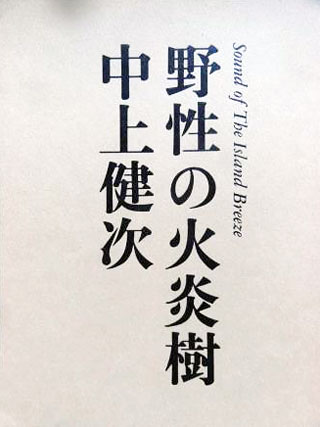 中上健次『野性の火炎樹』表紙