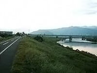 千曲川沿い