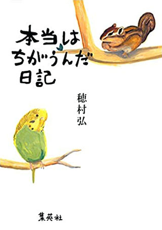 穂村弘『本当はちがうんだ日記』表紙