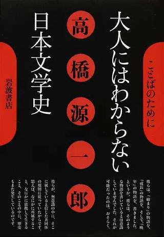 高橋源一郎『大人にはわからない日本文学史』表紙