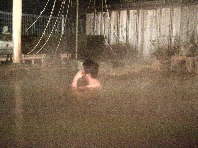 森秋旅館の露天風呂
