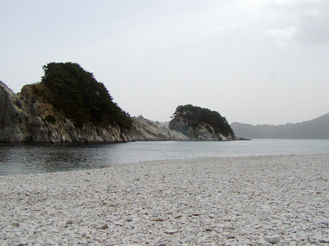 景勝地、浄土ヶ浜