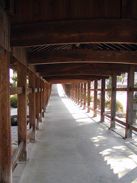 吉備津神社の回廊